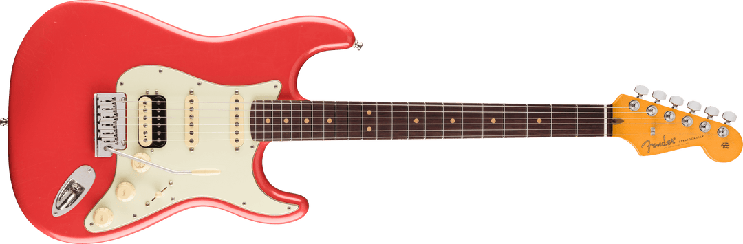 Fender American Ultra Luxe '60s Stratocaster HSS, Rosewood Fingerboard, Fiesta Red