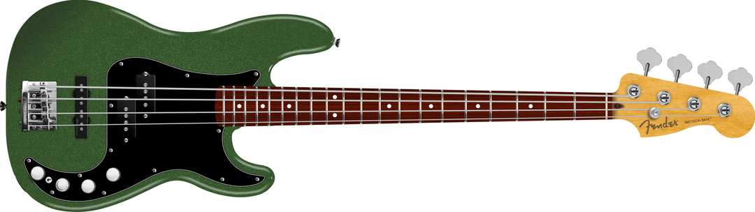 Fender Player II Modified Active Precision Bass, Rosewood Fingerboard, Harvest Green Metallic