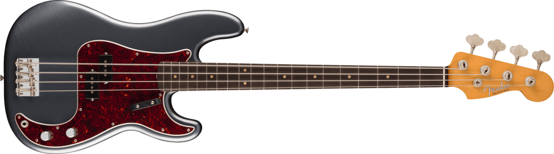 Fender Vintera II Road Worn '60s Precision Bass, Rosewood Fingerboard, Charcoal Frost Metallic