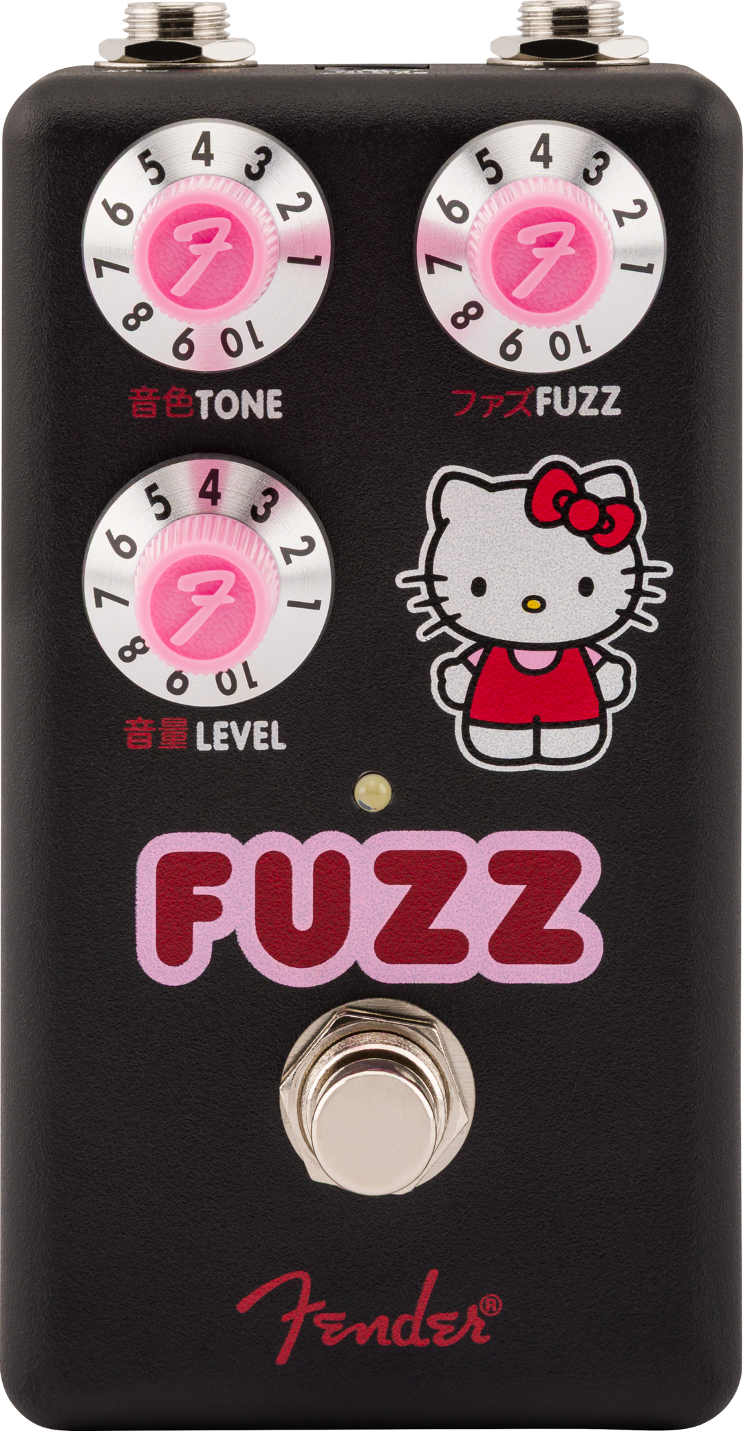 Fender x Hello Kitty Fuzz Effects Pedal, Black
