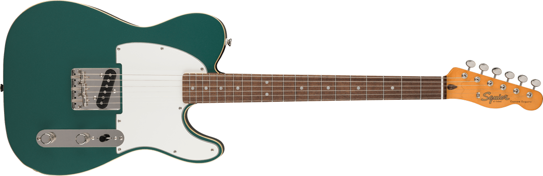 Squier Classic Vibe Custom Esquire, Laurel Fingerboard, Parchment Pickguard, Sherwood Green