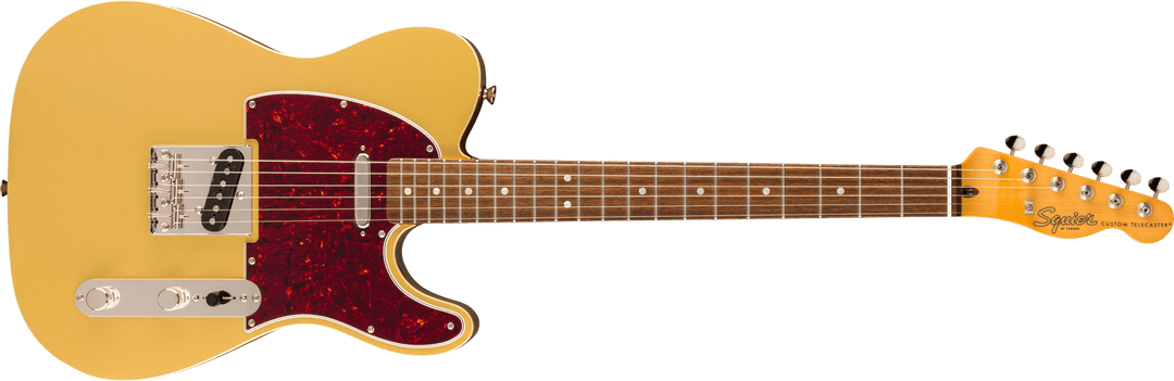 Squier FSR Classic Vibe 60s Custom Telecaster, Laurel Fingerboard, Tortoiseshell Pickguard, Aztec Gold