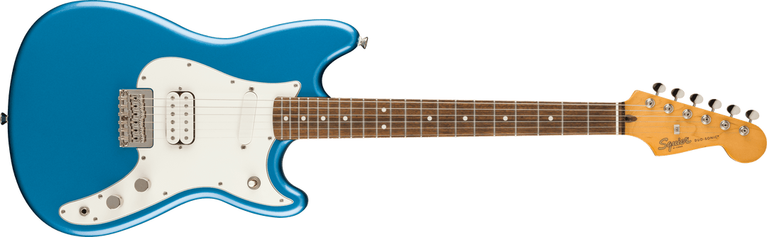 Squier Classic Vibe Duo-Sonic HS, Laurel Fingerboard, Parchment Pickguard, Lake Placid Blue