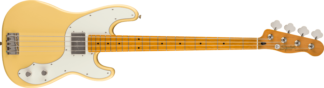 Squier Classic Vibe Telecaster Bass, Maple Fingerboard, Parchment Pickguard, Vintage White