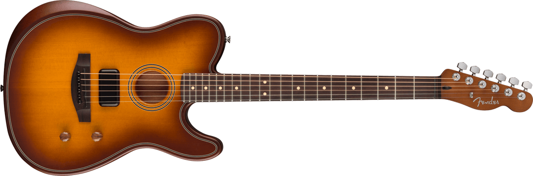 Fender Acoustasonic Player Telecaster, negro cepillado