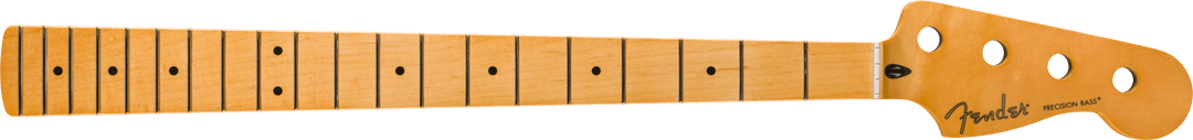 Fender Player II Series Precision Bass Neck, 22 Medium Jumbo Frets, Maple, 9.5", Modern "C"