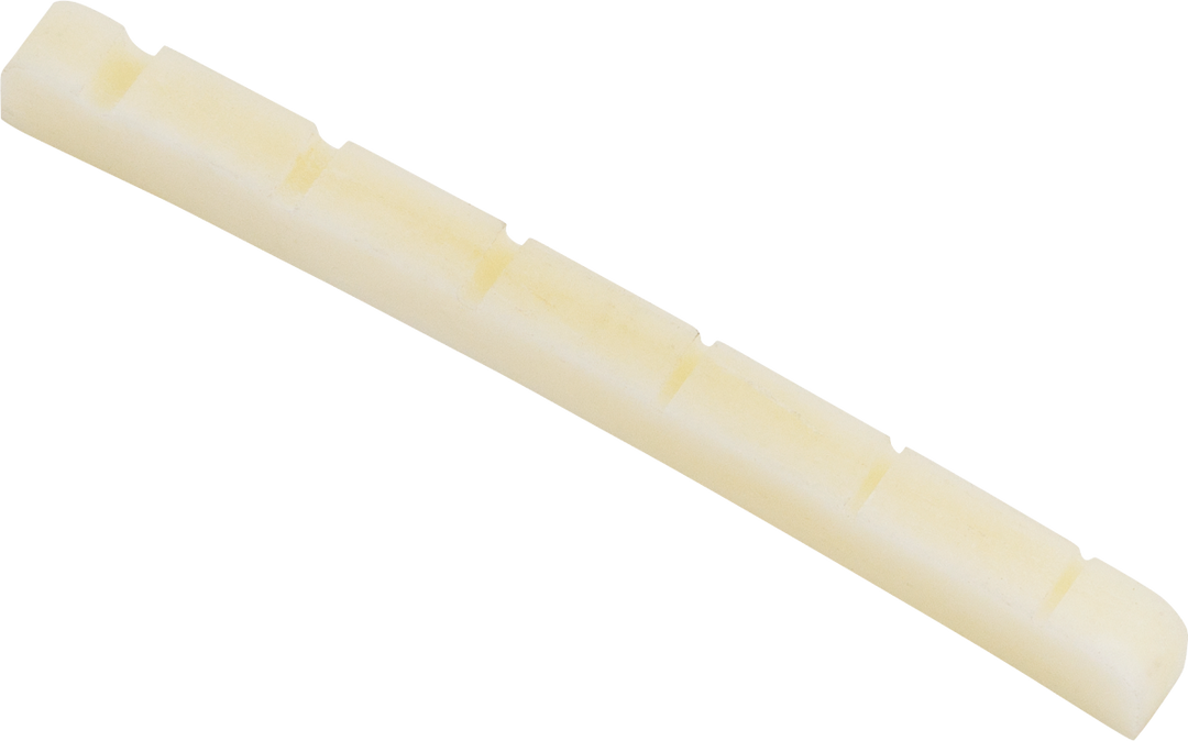 Fender Pre-Slotted Genuine Bone Nut For Electric Guitar, 9.5" Radius
