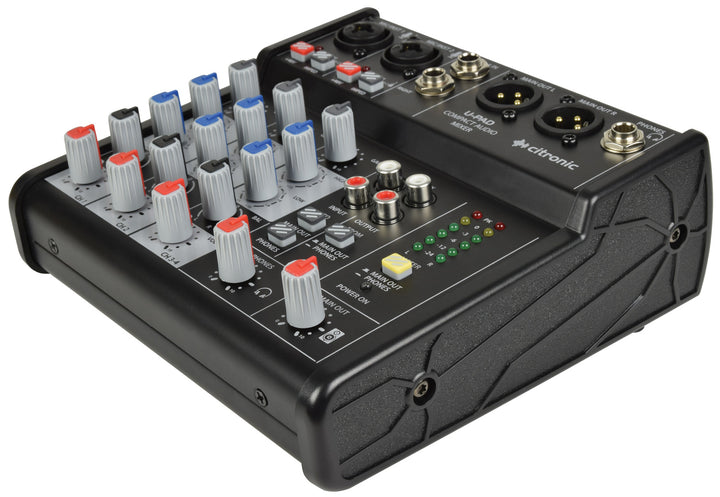 Mezclador compacto Citronic U-PAD con interfaz USB