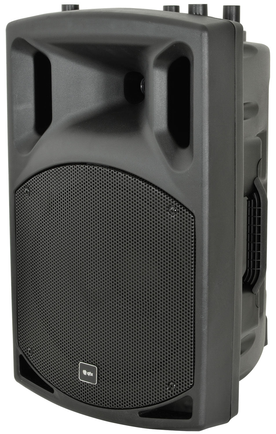 Enceinte de sonorisation moulée active série QX, haut-parleur 12"