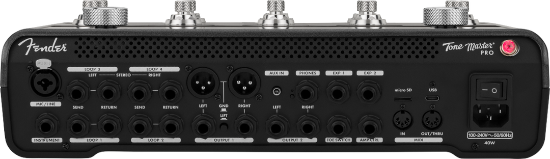 Fender Tone Master Pro, processeur multi-effets
