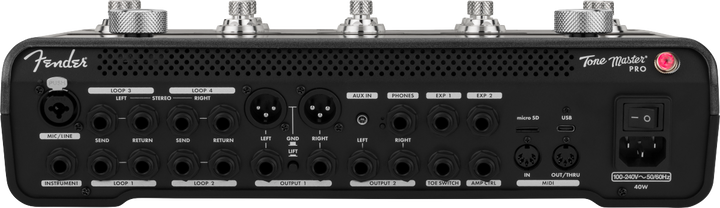 Fender Tone Master Pro, processeur multi-effets