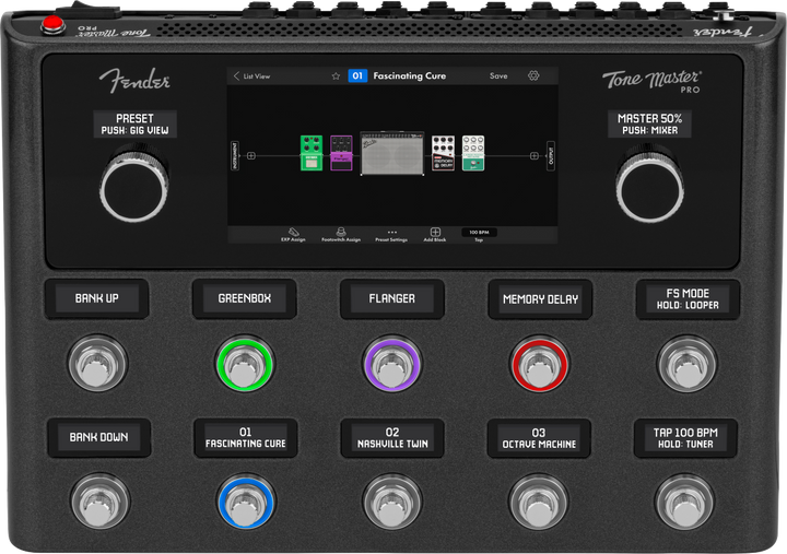 Fender Tone Master Pro, processeur multi-effets