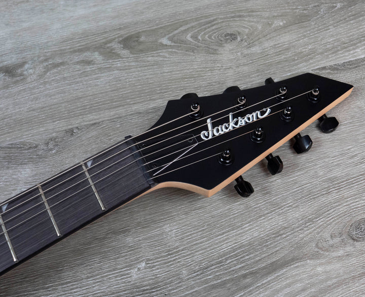 Jackson JS Series Rhoads JS22-7 RR HT, Amaranth Fingerboard, Satin Black