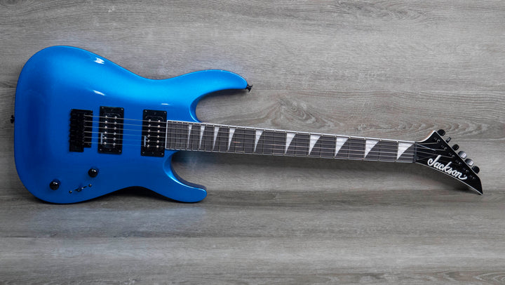 Jackson JS Series Dinky Arch Top JS22 DKA, Amaranth Fingerboard, Metallic Blue