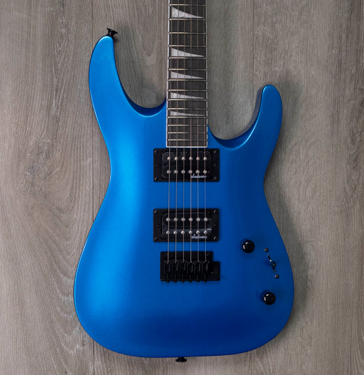 Jackson JS Series Dinky Arch Top JS22 DKA, Amaranth Fingerboard, Metallic Blue