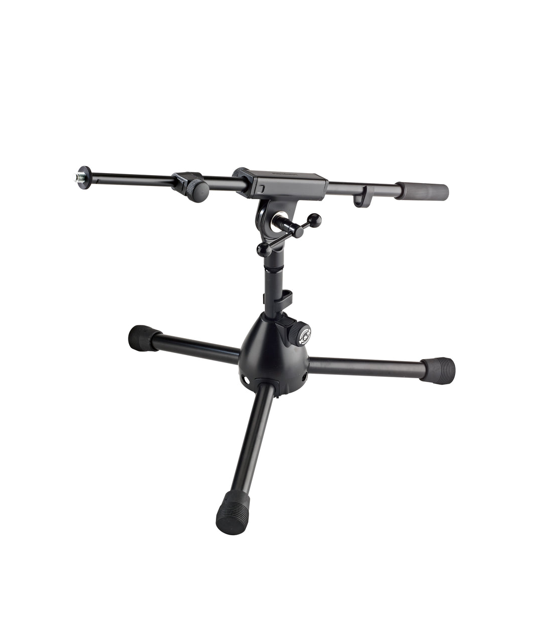 Pied de micro extra bas Koenig & Meyer, perche, noir