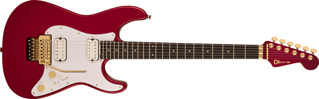 Charvel Pro-Mod Plus So-Cal SC1 Style 1 FR, Ebony Fingerboard, Candy Apple Red