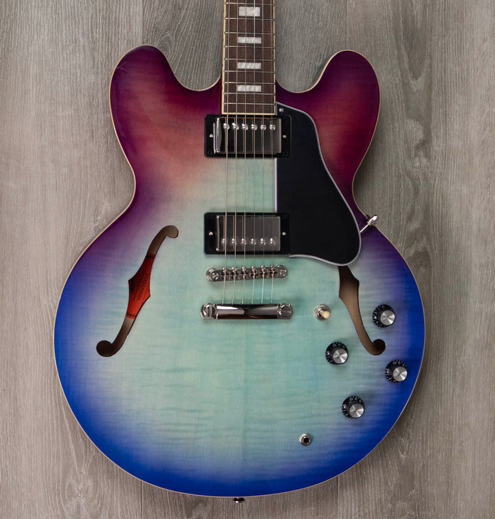 Epiphone ES-335 Figured, Blueberry Burst