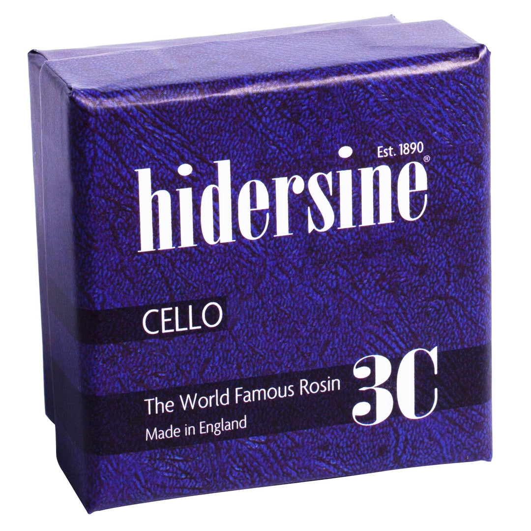 Colofonia para violonchelo Hidersine transparente, mediana