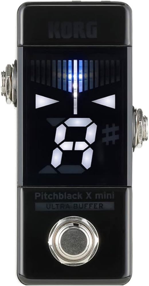 Korg PitchBlack-X Mini Tuner Pedal