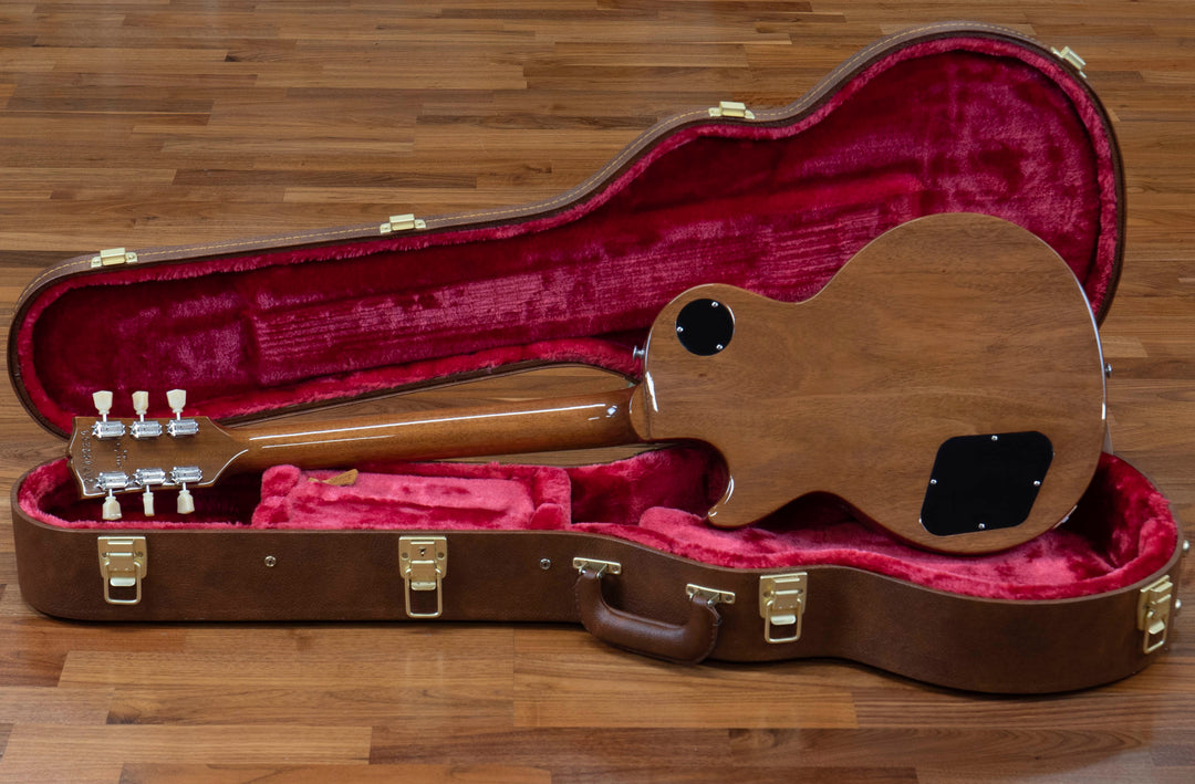 Gibson Les Paul Standard de los años 50 con tapa figurada, color tabaco Sunburst n.° 201040263