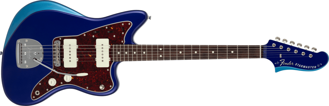 Fender Made in Japan Limited Starmaster, Rosewood Fingerboard, Jupiter Blue