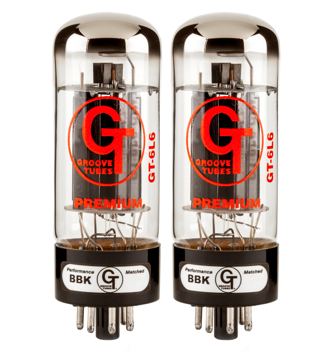 Groove Tubes GT 6L6-S Power Valves, Matched Pair