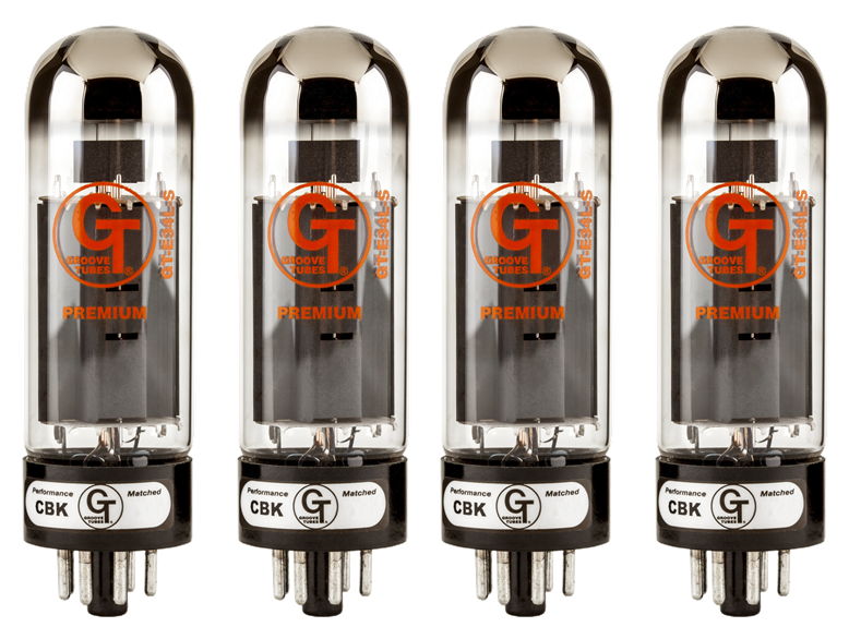 Groove Tubes GT EL34 Power Valves, Matched Quad