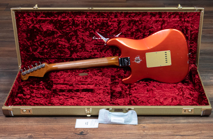 Fender Custom Shop Limited Edition Roasted '56 Stratocaster Relic, Closet Classic Hardware, Aged Candy Tangerine