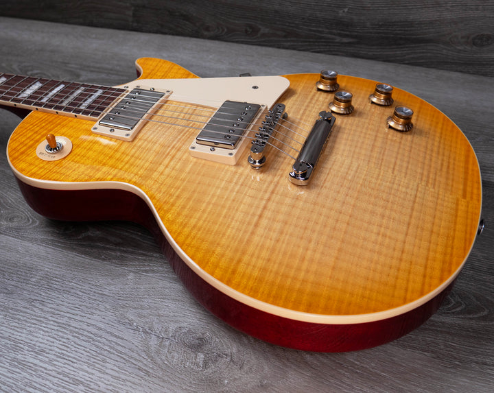 Gibson Les Paul Standard años 60, tapa lisa, azul Pelham