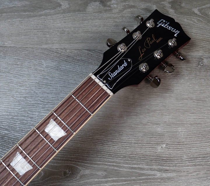 Gibson Les Paul Standard años 60, tapa lisa, azul Pelham