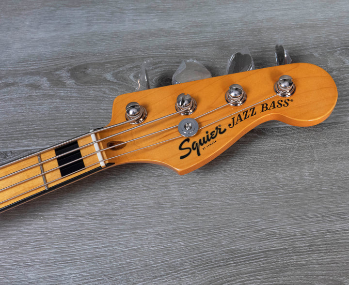 Squier Classic Vibe 70s Jazz Bass, touche en érable, naturel