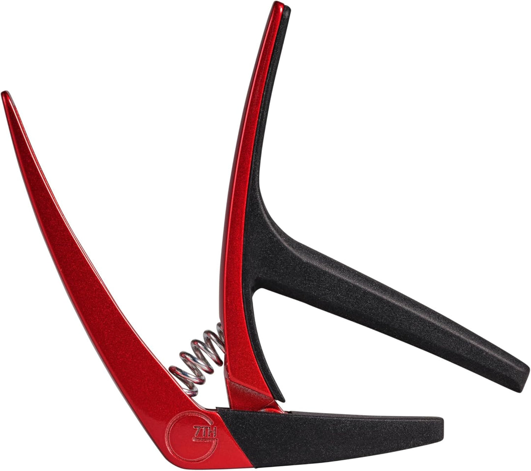 G7th Nashville Lightweight Spring Capo for Acoustic + Electric Guitar, Red