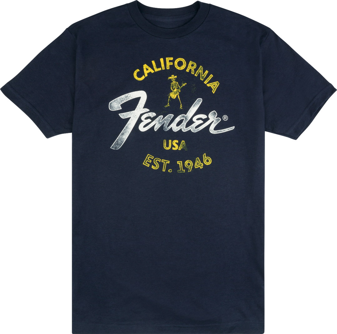 Fender Baja Blue T-Shirt, Blue