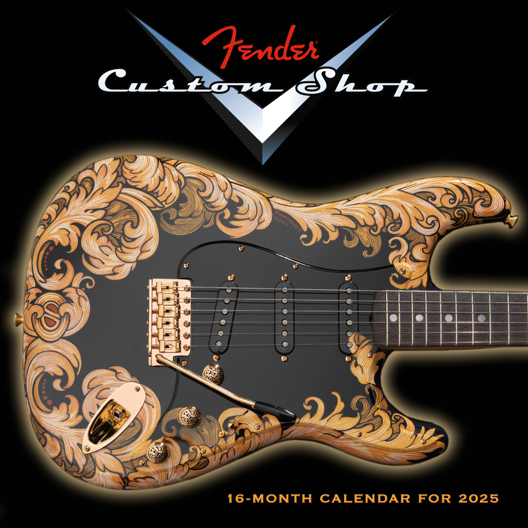 Calendrier 2025 des ateliers Fender Custom Shop