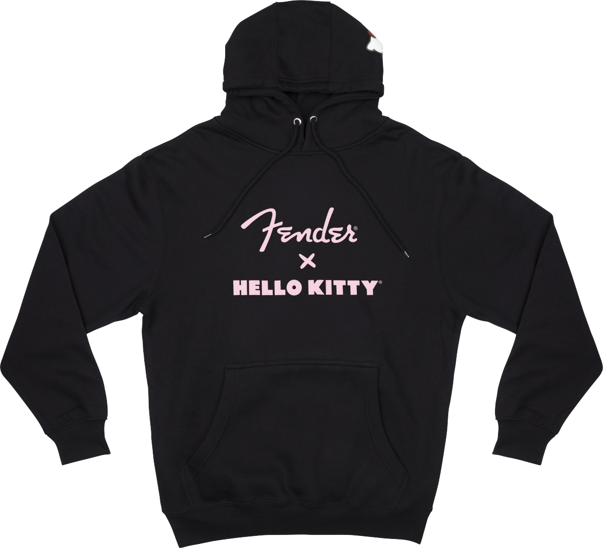 Fender X Hello Kitty Sleeve Logo Hoodie, Black – A Strings