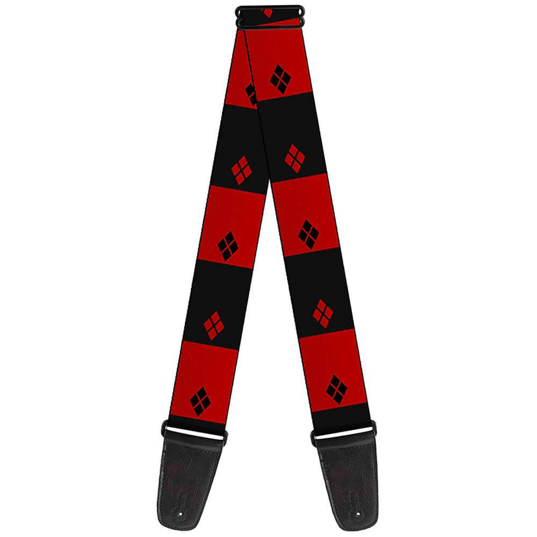 Buckle-Down Harley Quinn Diamond Guitar Strap