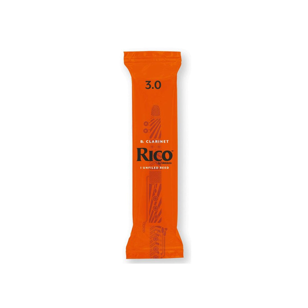 Rico by D'Addario Bb Clarinet Reed, 3, Single