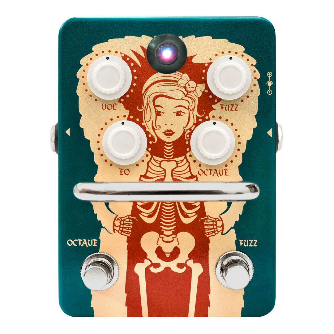 Orange Fur Coat Vintage Fuzz Pedal