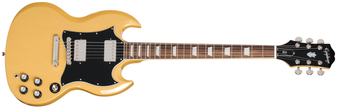 Epiphone SG Standard, TV Yellow, including Premium Gigbag
