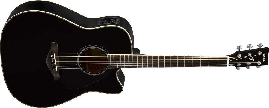 Yamaha FGX820C MKII Electro-Acoustic Guitar, Gloss Black