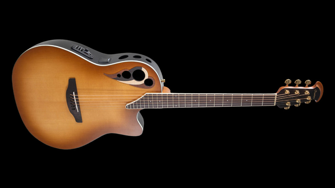 Ovation CS24P-TBBY Celebrity Standard Exotic, llama negra