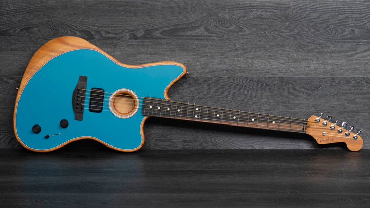 Fender American Acoustasonic Jazzmaster, Ocean Turquoise