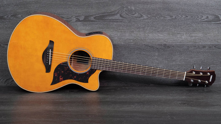 Yamaha AC1M Mk II Electro-Acoustic Guitar, Vintage Natural