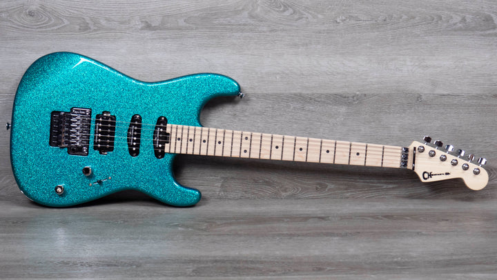 Charvel Pro-Mod San Dimas Style 1 HSS FR M, diapasón de arce, platino perlado