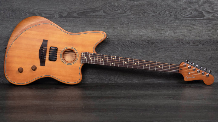 Fender Acoustasonic Standard Jazzmaster, Aged Natural