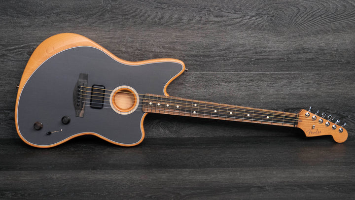Fender American Acoustasonic Jazzmaster, Tungsten