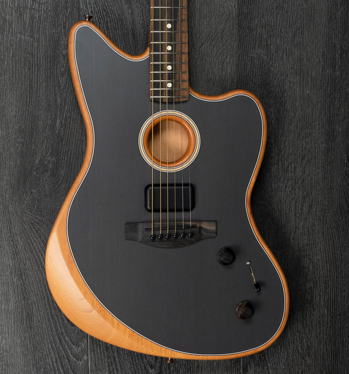 Fender American Acoustasonic Jazzmaster, Tungsten