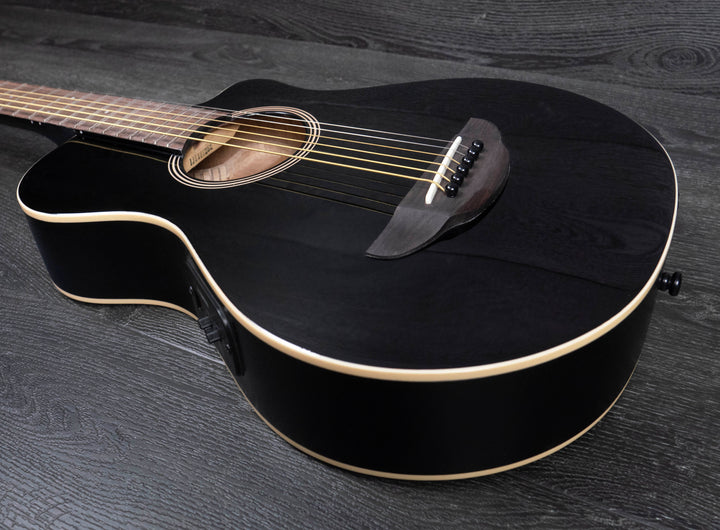 Guitare électro-acoustique de voyage Yamaha APXT2, noire