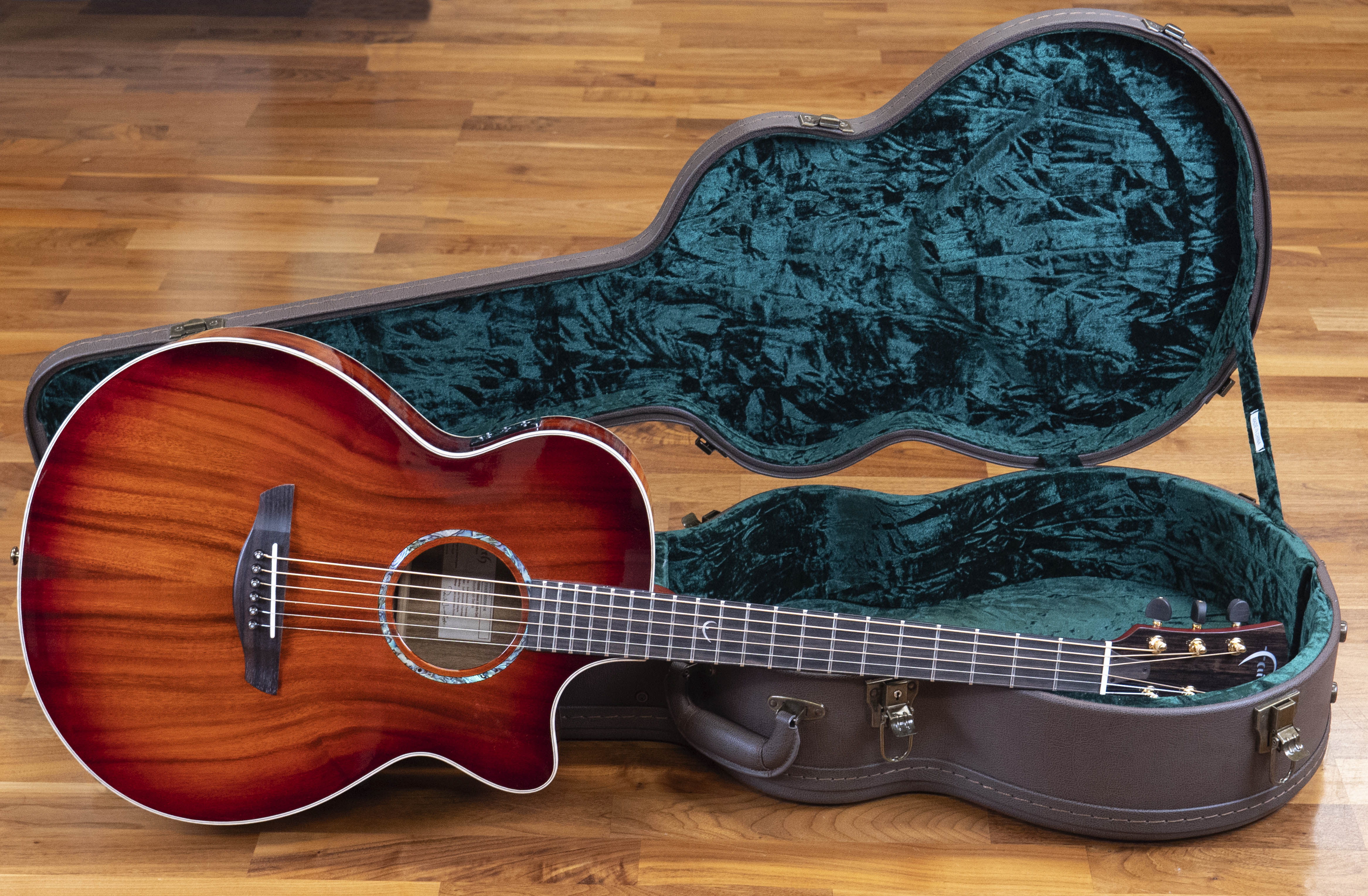 Faith Blood Moon Burst Venus Electro-Acoustic, All Solid